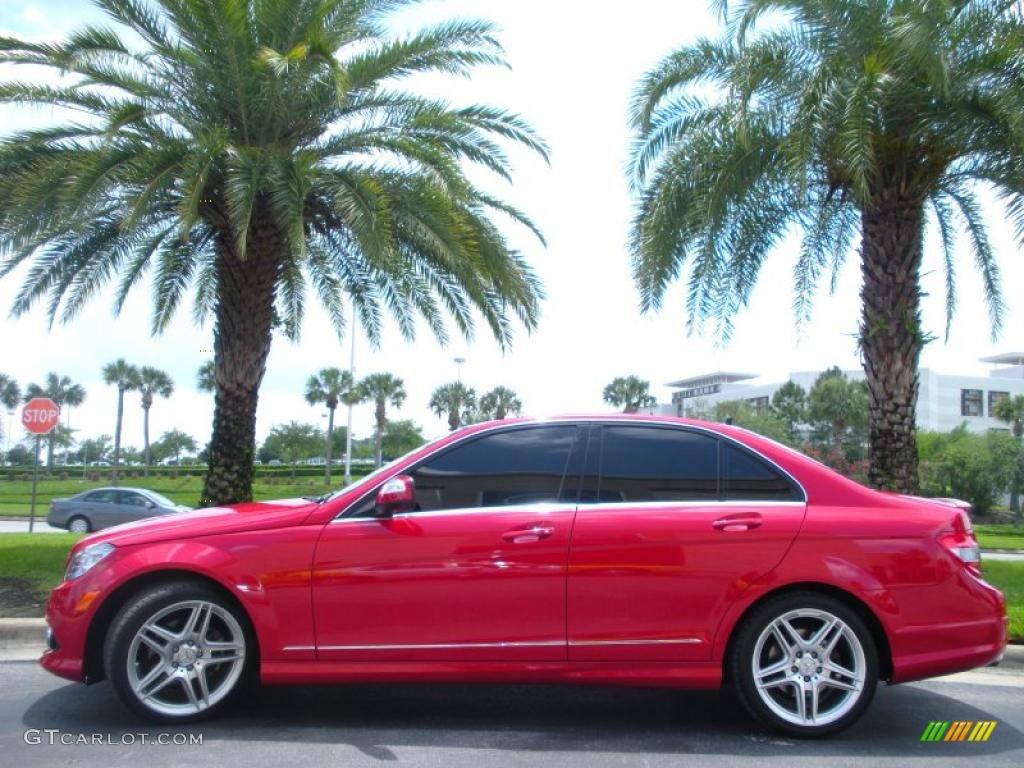 Mars Red Mercedes-Benz C