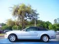 2007 Satin Silver Metallic Ford Mustang V6 Premium Convertible  photo #2