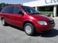 2001 Inferno Red Pearl Chrysler Town & Country LX  photo #2