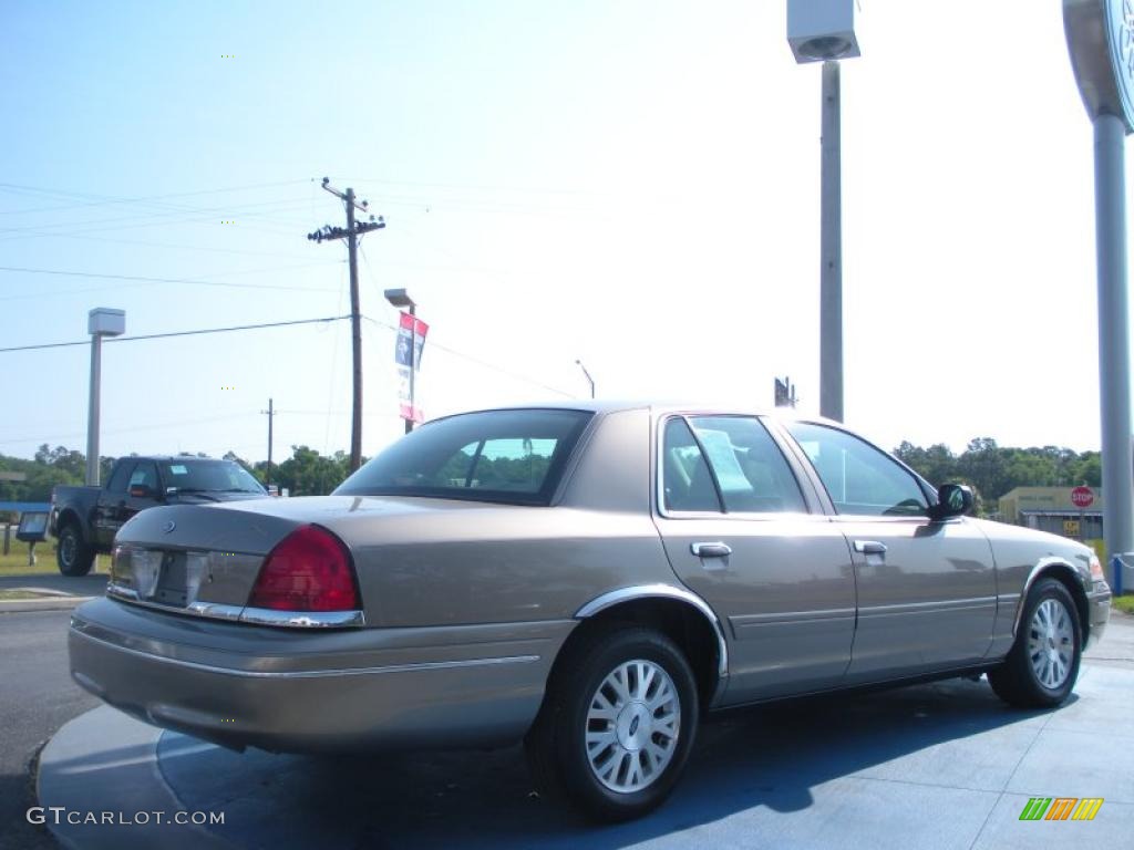 2004 Crown Victoria LX - Arizona Beige Metallic / Medium Parchment photo #5