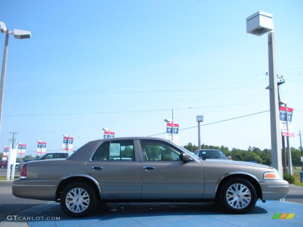 2004 Crown Victoria LX - Arizona Beige Metallic / Medium Parchment photo #6