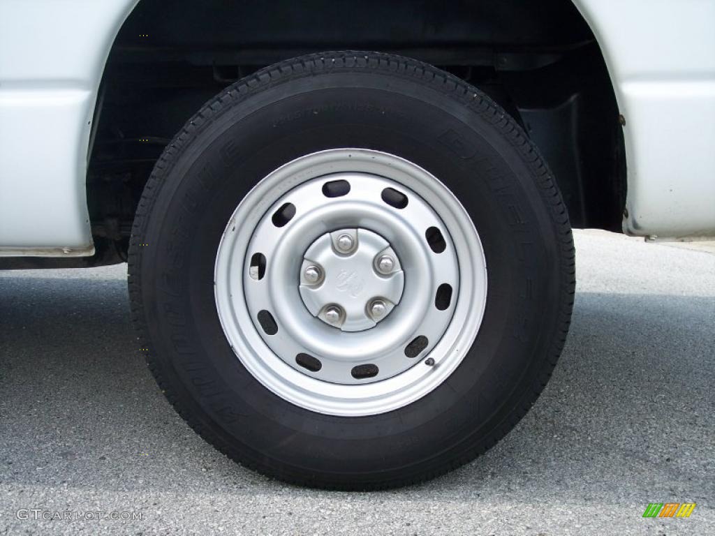 2004 Ram 1500 ST Regular Cab - Bright White / Dark Slate Gray photo #9