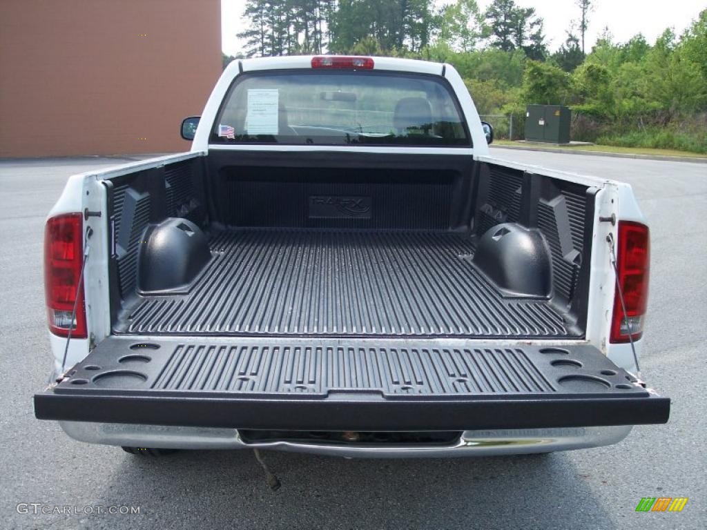 2004 Ram 1500 ST Regular Cab - Bright White / Dark Slate Gray photo #12