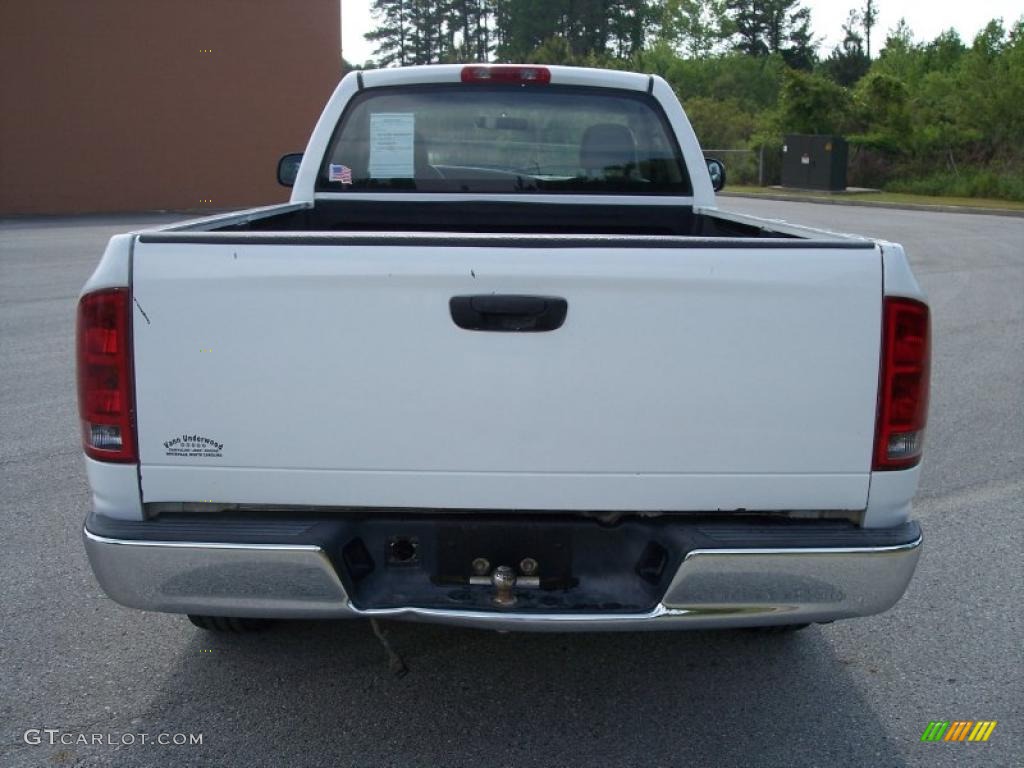 2004 Ram 1500 ST Regular Cab - Bright White / Dark Slate Gray photo #13