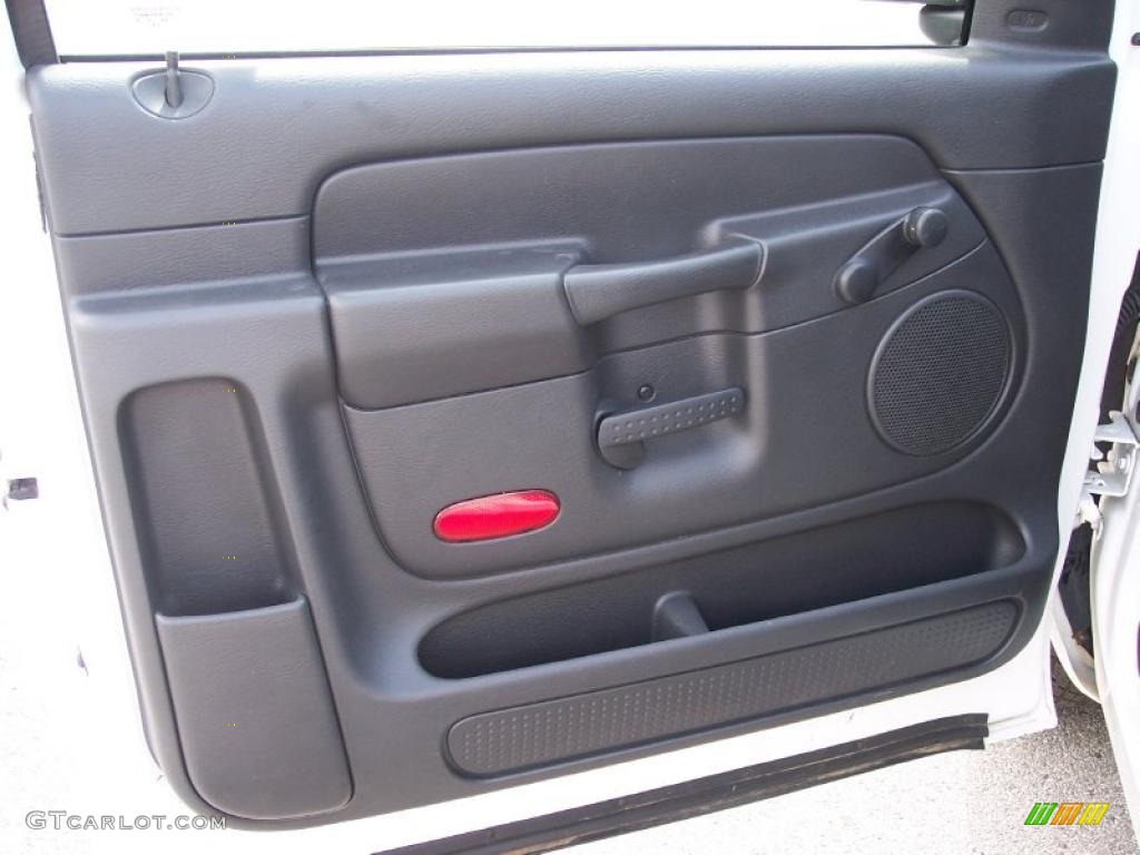 2004 Ram 1500 ST Regular Cab - Bright White / Dark Slate Gray photo #18