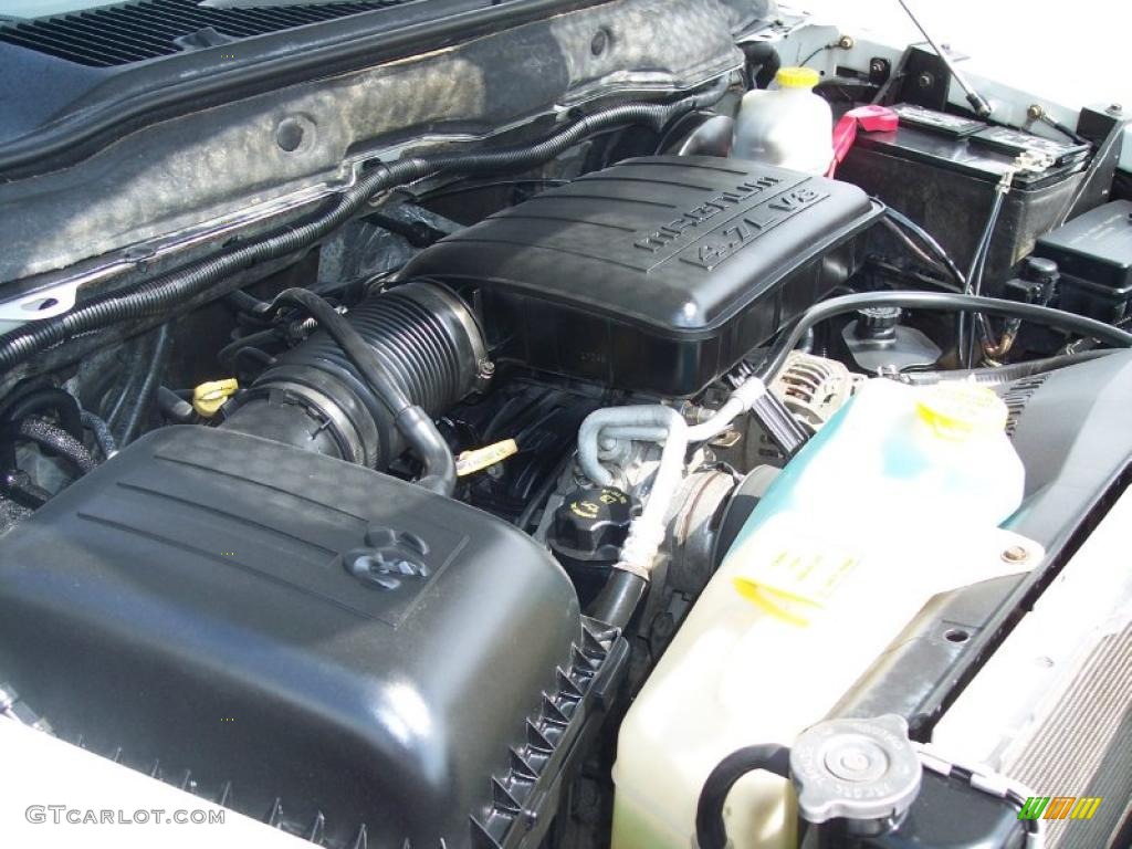 2004 Ram 1500 ST Regular Cab - Bright White / Dark Slate Gray photo #27