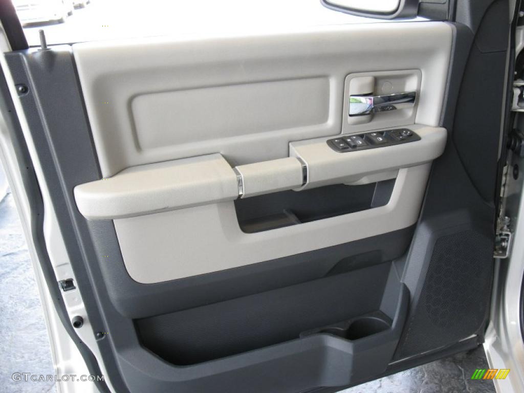 2010 Ram 1500 Big Horn Quad Cab - Light Graystone Pearl / Dark Slate/Medium Graystone photo #15