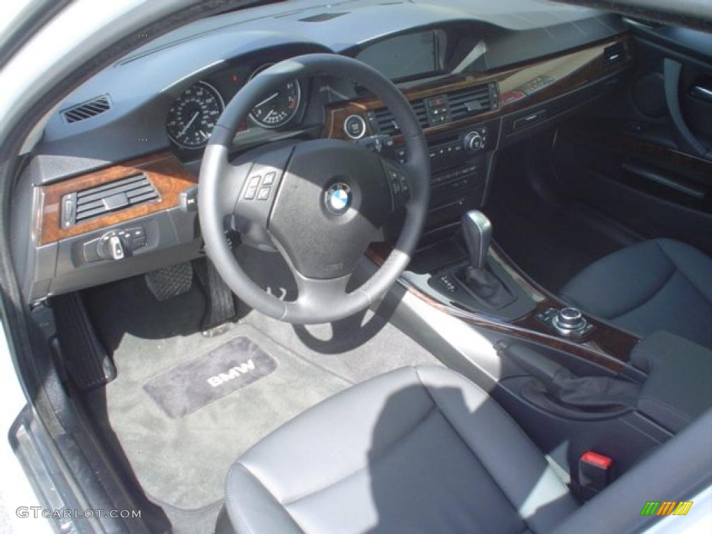 2009 3 Series 328i Sedan - Alpine White / Black photo #9