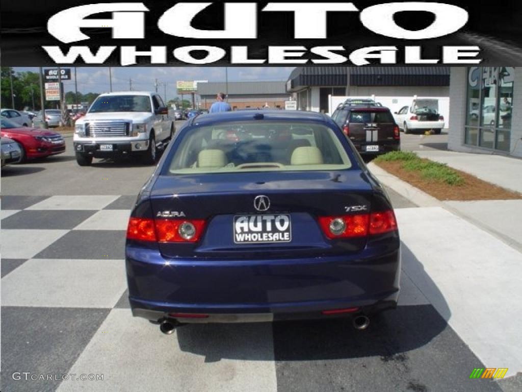 2008 TSX Sedan - Royal Blue Pearl / Ebony photo #3