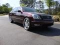 2002 Black Cherry Pearl Lexus LS 430  photo #1