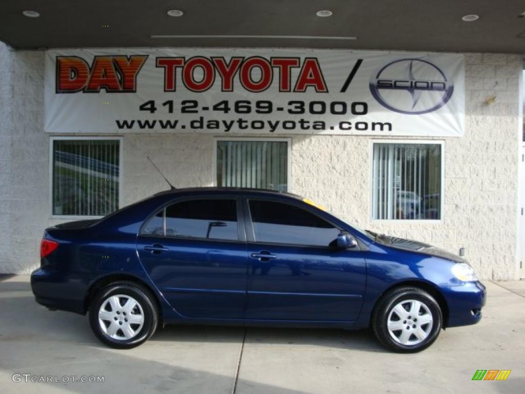 2006 Corolla LE - Indigo Ink Pearl / Stone photo #1