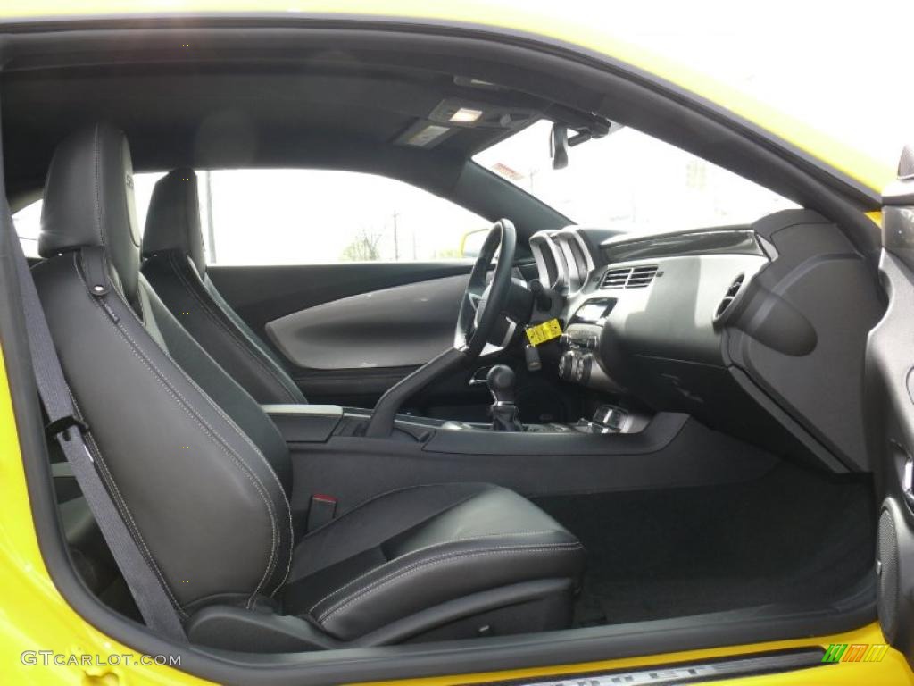 2010 Camaro SS Coupe - Rally Yellow / Black photo #8