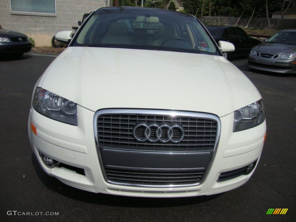 2006 A3 2.0T - Arctic White / Beige photo #3