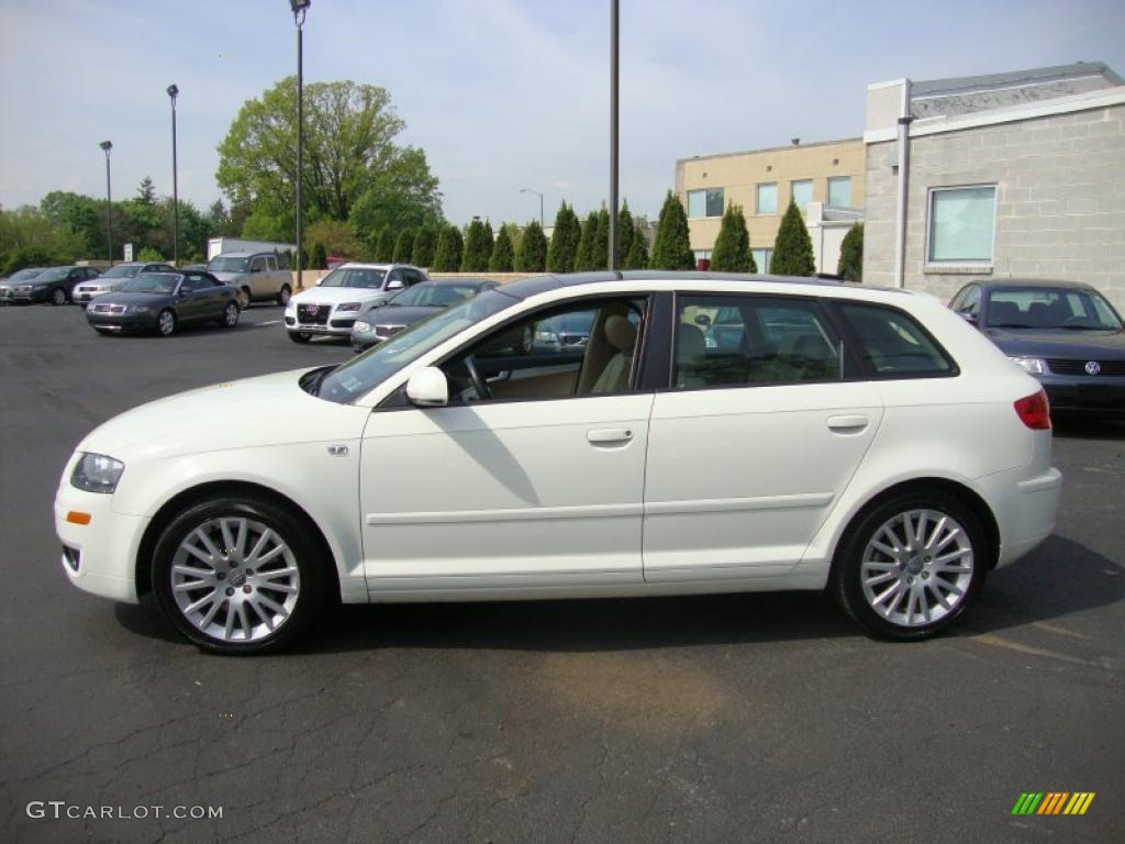 2006 A3 2.0T - Arctic White / Beige photo #6