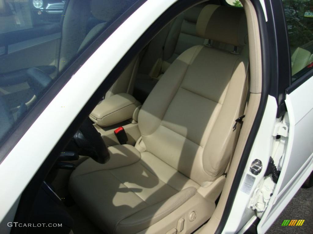2006 A3 2.0T - Arctic White / Beige photo #12