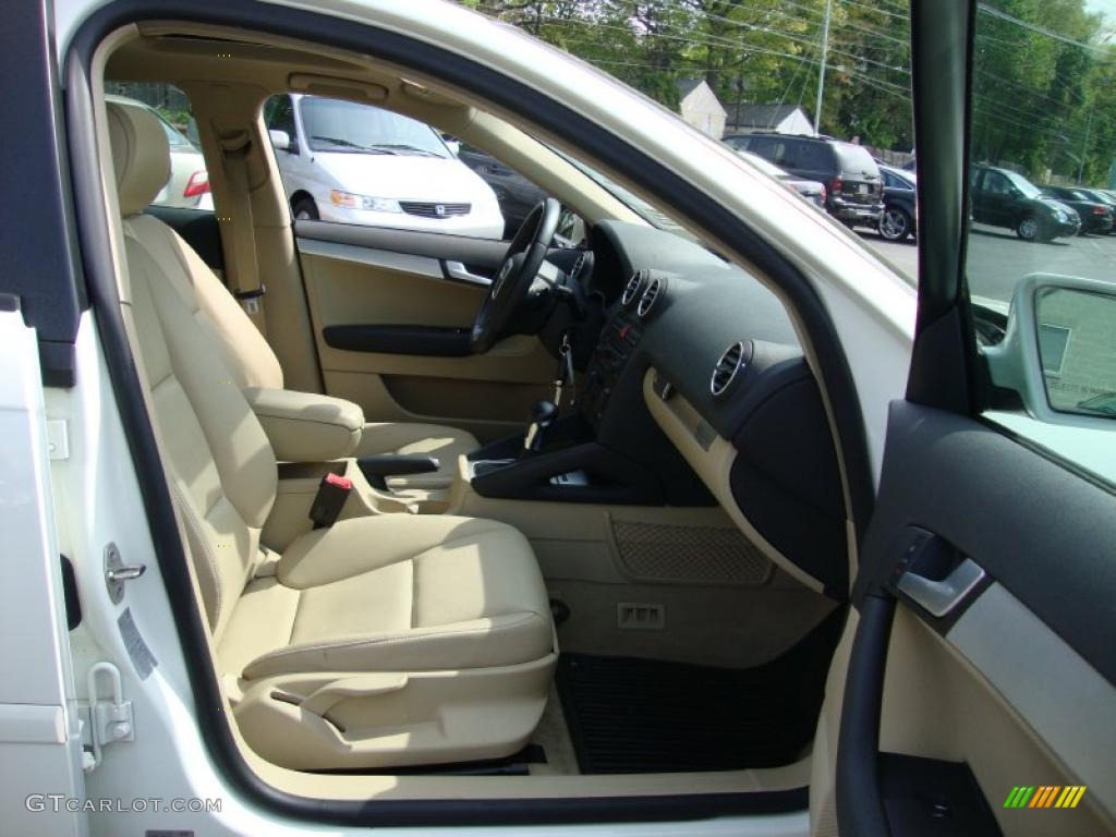 2006 A3 2.0T - Arctic White / Beige photo #15
