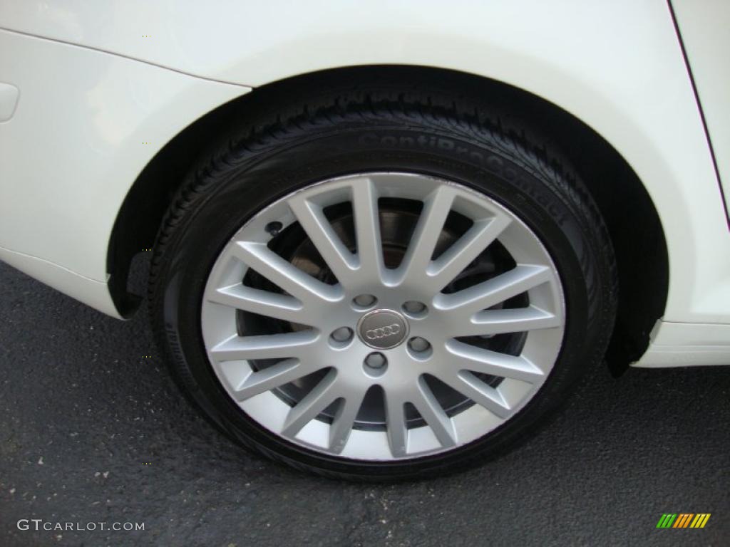 2006 A3 2.0T - Arctic White / Beige photo #23