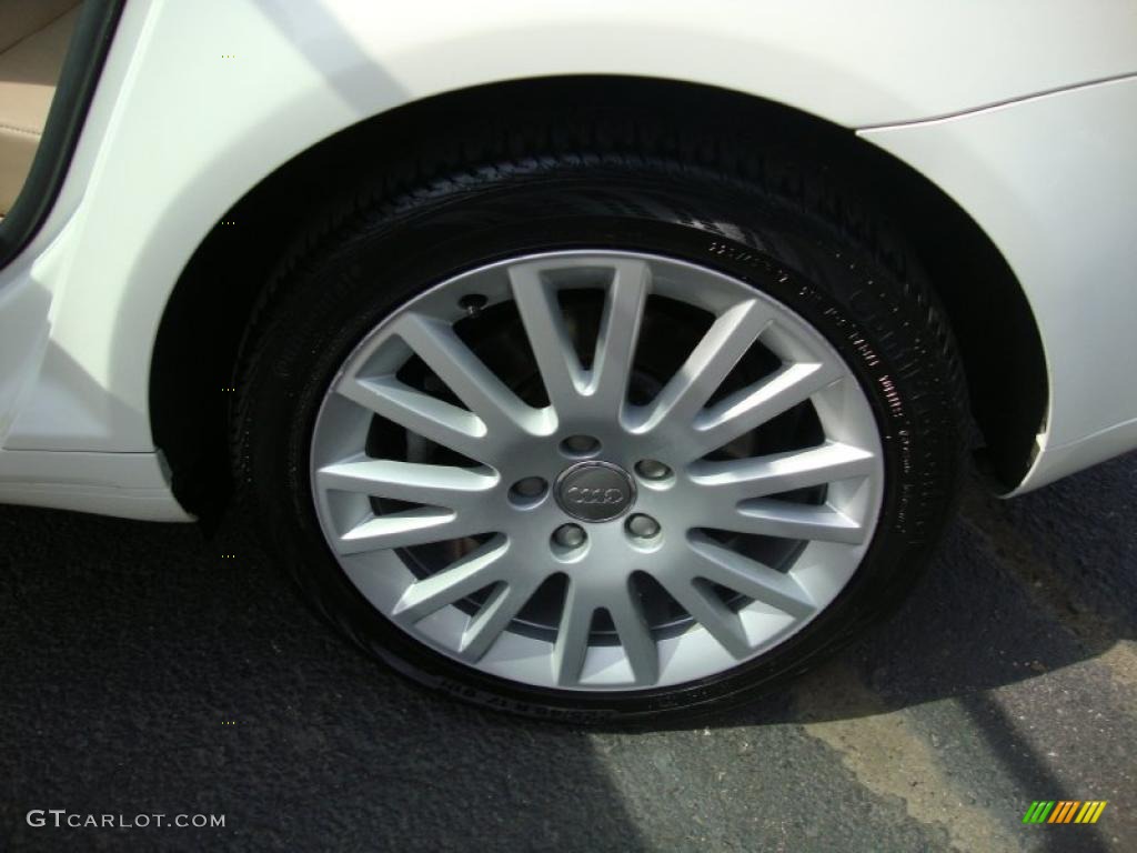 2006 A3 2.0T - Arctic White / Beige photo #31