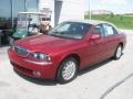 2004 Vivid Red Clearcoat Lincoln LS V6  photo #2