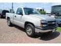 2006 Silver Birch Metallic Chevrolet Silverado 1500 LS Regular Cab  photo #7