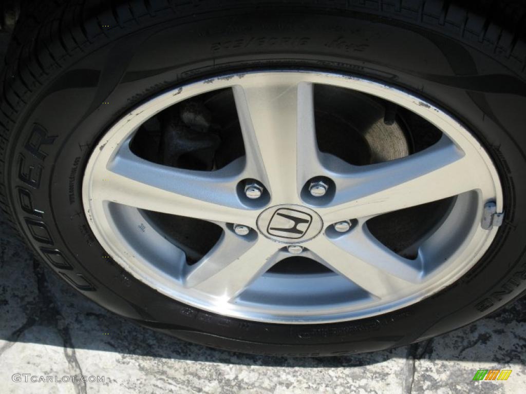 2003 Accord EX Coupe - Satin Silver Metallic / Black photo #9