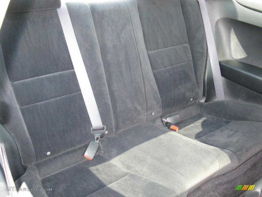 2003 Accord EX Coupe - Satin Silver Metallic / Black photo #21