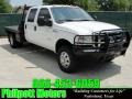2007 Oxford White Ford F350 Super Duty XLT Crew Cab 4x4 Chassis  photo #1