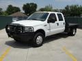 2007 Oxford White Ford F350 Super Duty XLT Crew Cab 4x4 Chassis  photo #7