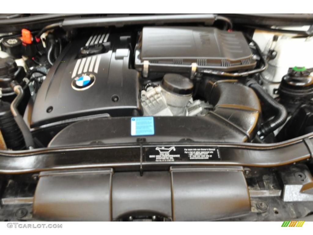 2008 3 Series 335xi Sedan - Alpine White / Black photo #19