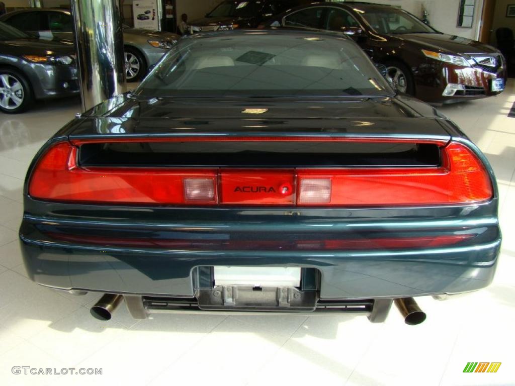 1995 NSX Coupe - Brookland Green Pearl / Beige photo #5