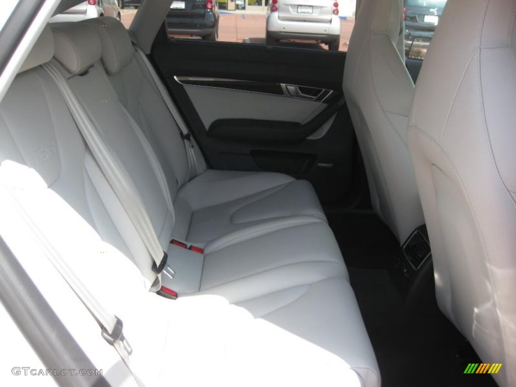2008 S6 5.2 quattro Sedan - Ibis White / Silver photo #7