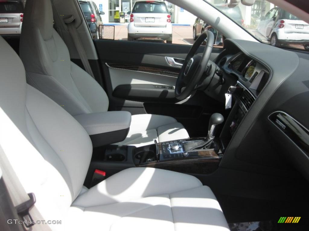 2008 S6 5.2 quattro Sedan - Ibis White / Silver photo #8
