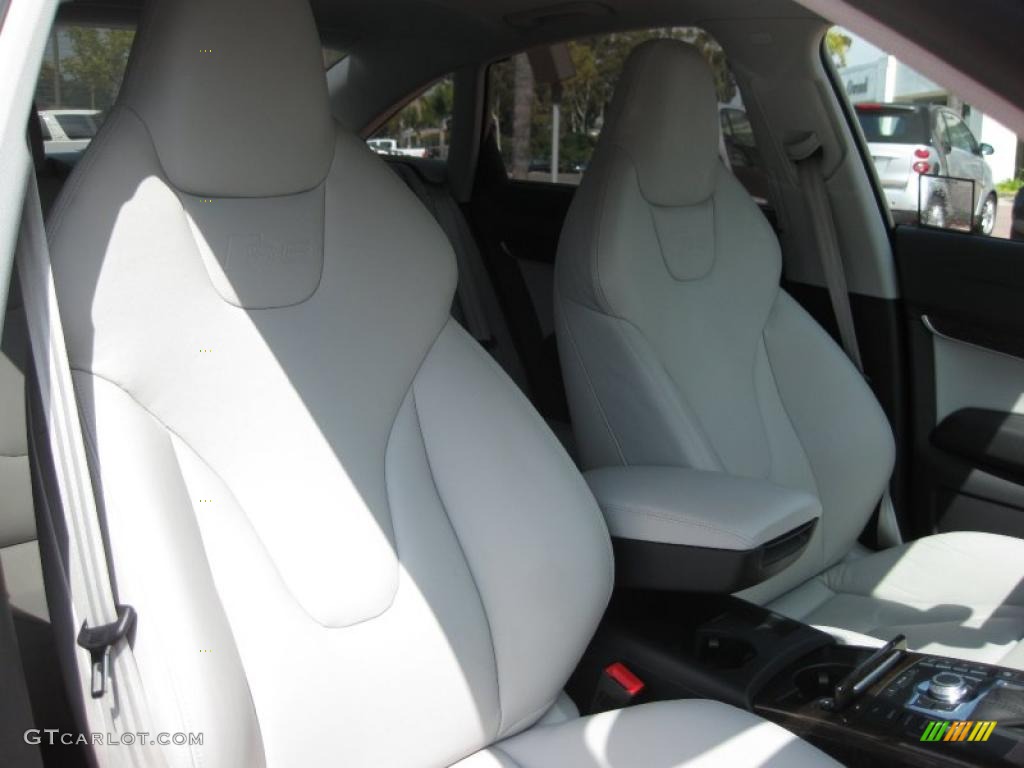 2008 S6 5.2 quattro Sedan - Ibis White / Silver photo #9