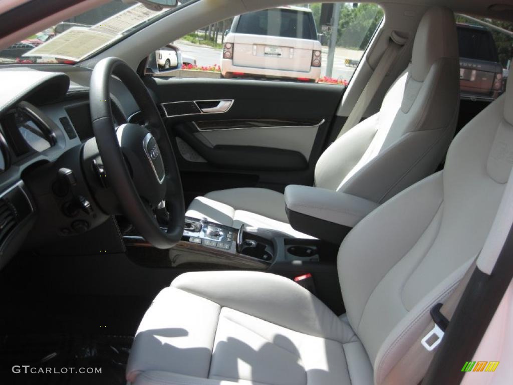 2008 S6 5.2 quattro Sedan - Ibis White / Silver photo #10