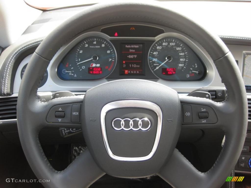 2008 S6 5.2 quattro Sedan - Ibis White / Silver photo #14
