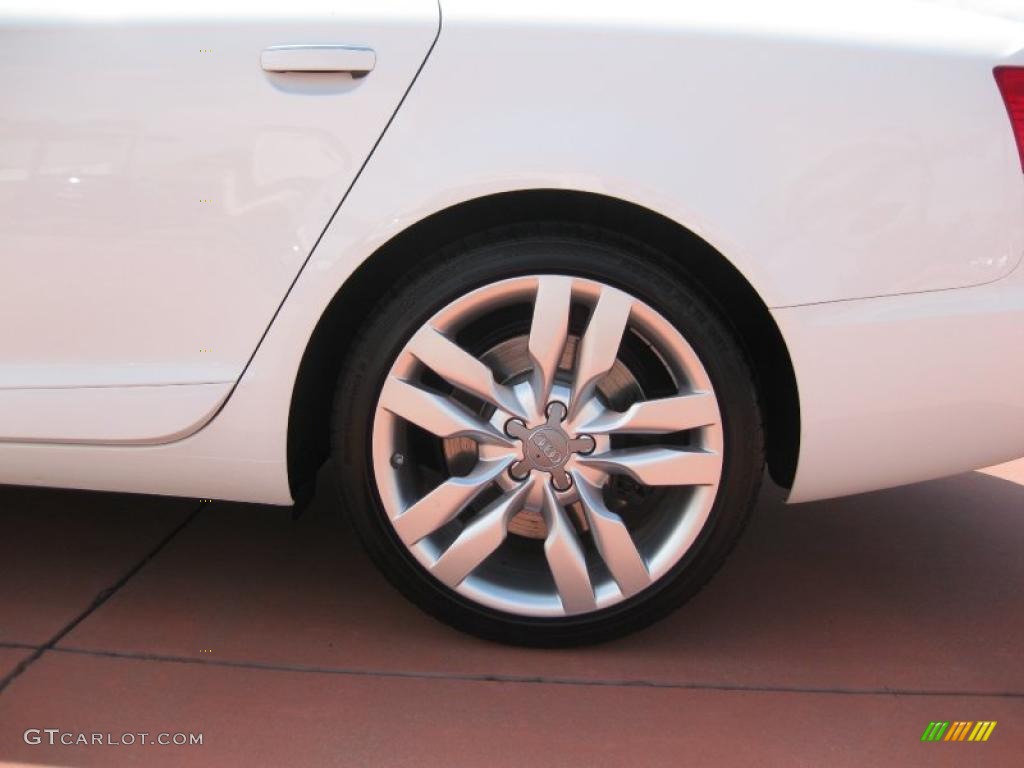 2008 S6 5.2 quattro Sedan - Ibis White / Silver photo #16