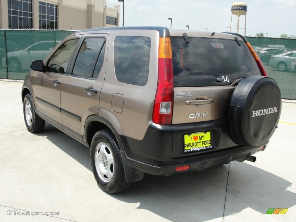 2004 CR-V LX - Mojave Mist Metallic / Saddle photo #5