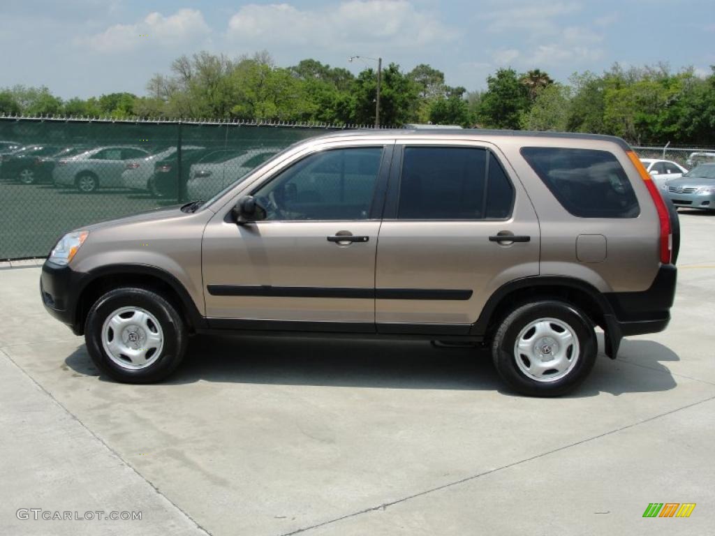 2004 CR-V LX - Mojave Mist Metallic / Saddle photo #6