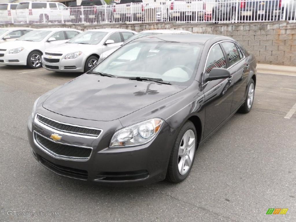 2010 Malibu LS Sedan - Taupe Gray Metallic / Titanium photo #1