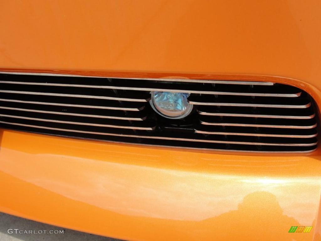 2007 Mustang GT Premium Coupe - Grabber Orange / Light Graphite photo #11
