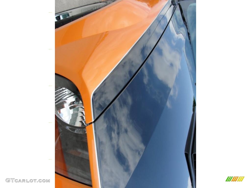 2007 Mustang GT Premium Coupe - Grabber Orange / Light Graphite photo #20