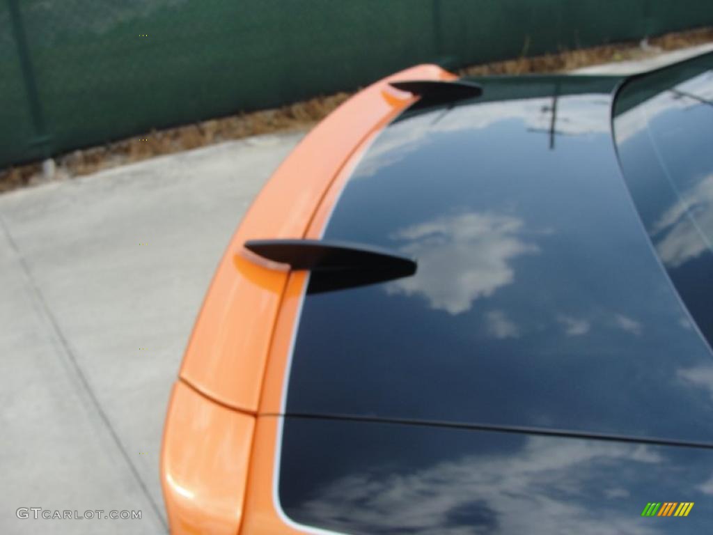 2007 Mustang GT Premium Coupe - Grabber Orange / Light Graphite photo #21