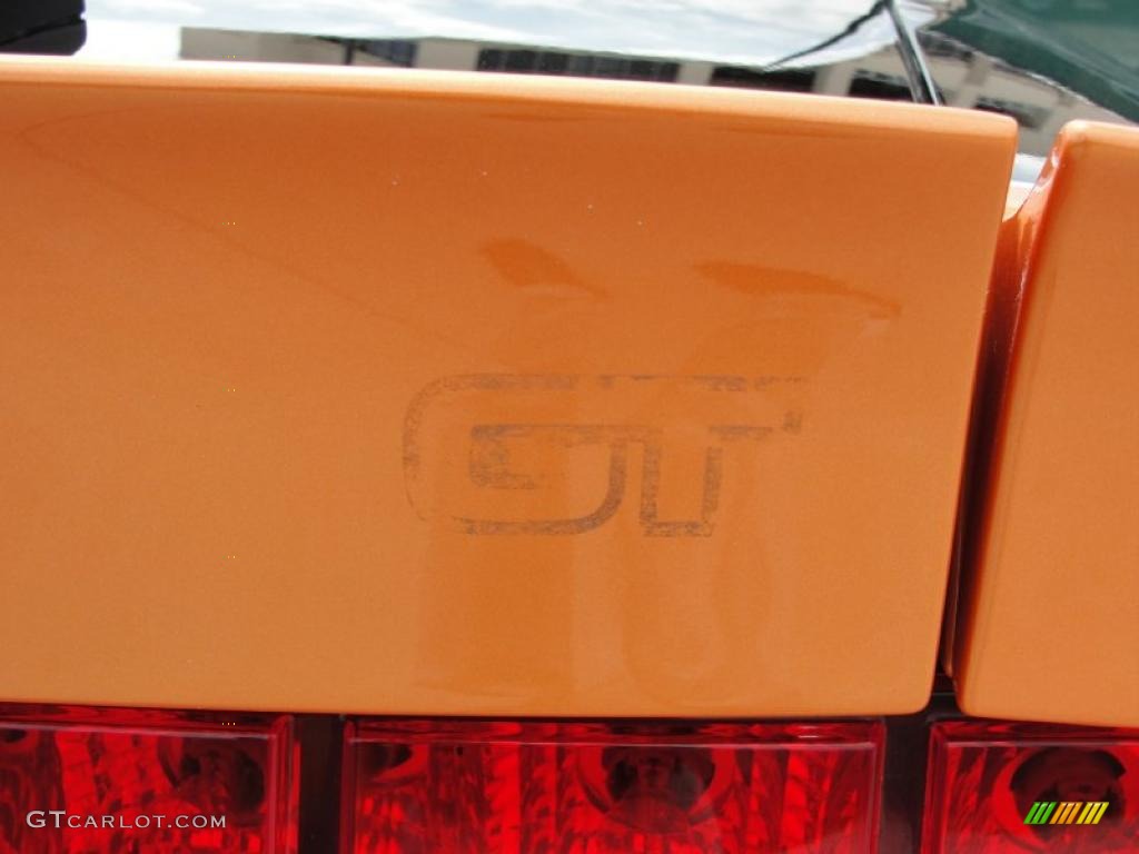 2007 Mustang GT Premium Coupe - Grabber Orange / Light Graphite photo #23