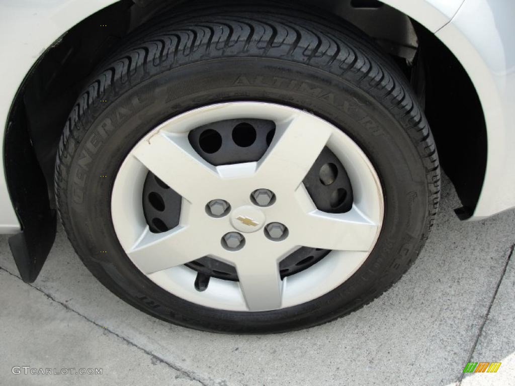 2007 Cobalt LT Sedan - Ultra Silver Metallic / Gray photo #15