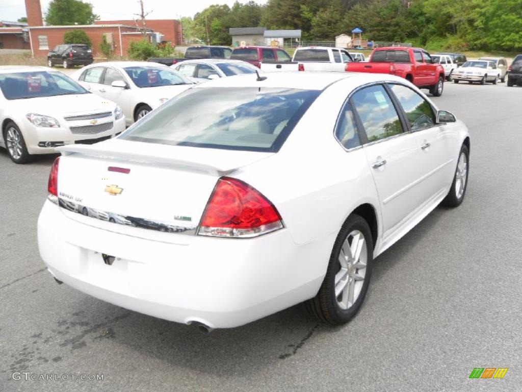 2010 Impala LTZ - Summit White / Neutral photo #4