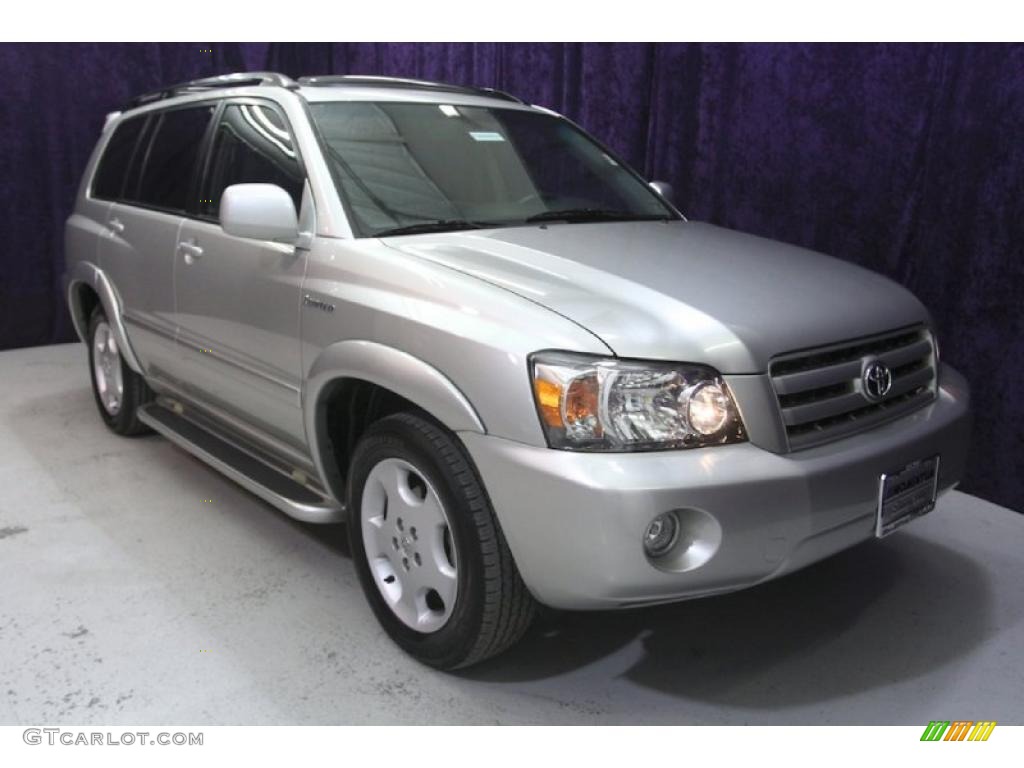 2005 Highlander Limited - Millenium Silver Metallic / Gray photo #1