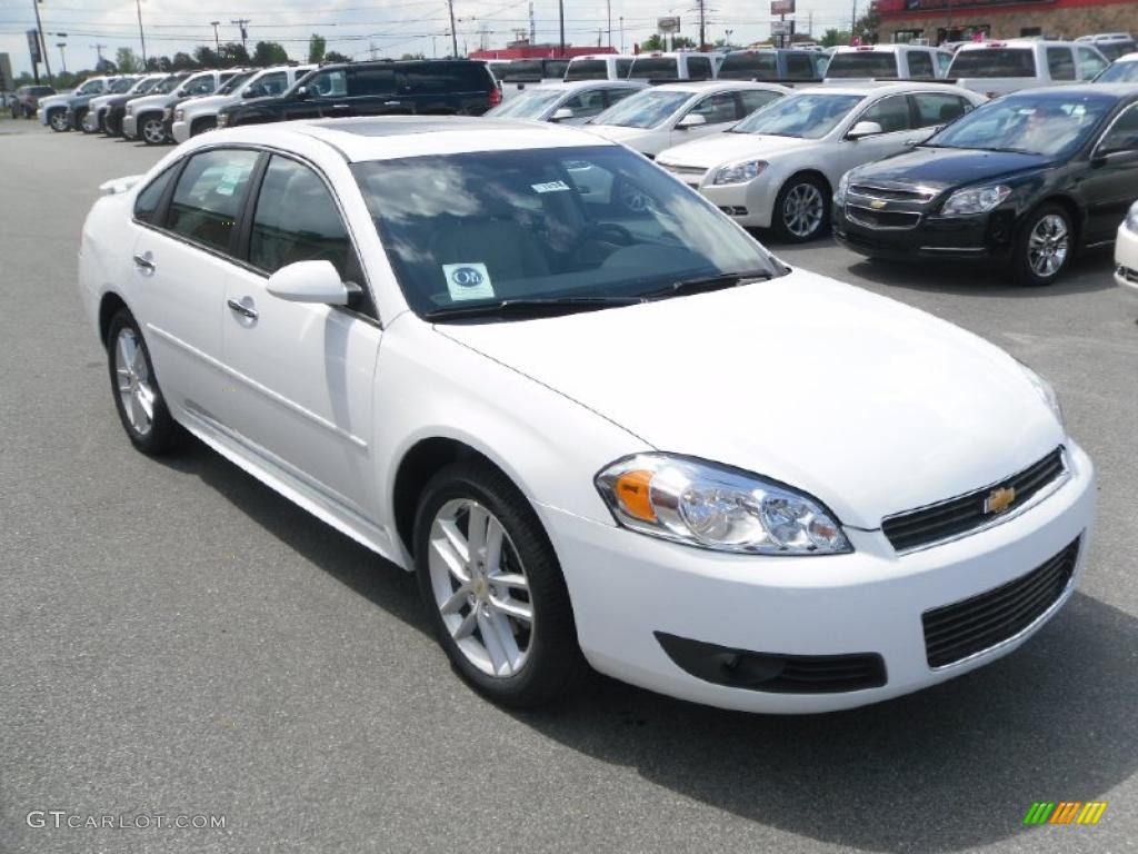 2010 Impala LTZ - Summit White / Neutral photo #5