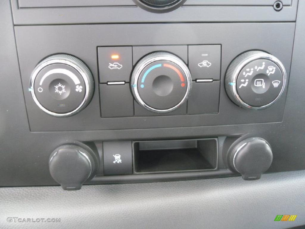 2010 Silverado 1500 Regular Cab - Taupe Gray Metallic / Dark Titanium photo #11