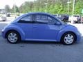 2001 Vortex Blue Volkswagen New Beetle GLS 1.8T Coupe  photo #6