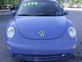 2001 Vortex Blue Volkswagen New Beetle GLS 1.8T Coupe  photo #8